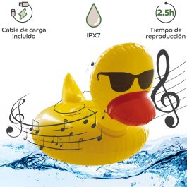 Myway Altavoz Bluetooth Flotante Pato, Resistente al Agua IP67, 3W, Bluetooth 5.0, Batería de Litio 400mAh Myway Altavoz Bluetooth Flotante Pato, Resistente al Agua IP67, 3W, Bluetooth 5.0, Batería de Litio 400mAh
