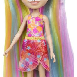 Enchantimals-Muñeca de pelo-Muñeca y estatuilla de animales HTJ70 Enchantimals-Muñeca de pelo-Muñeca y estatuilla de animales HTJ70