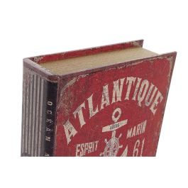 Caja Libro Atlantico DKD Home Decor Multicolor 7 x 32.3 x 23 cm Set de 3 Caja Libro Atlantico DKD Home Decor Multicolor 7 x 32.3 x 23 cm Set de 3