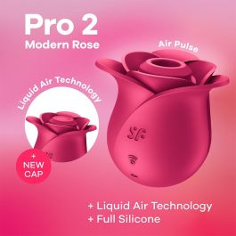 Satisfyer Pro2 air pulse vibrador rosa moderna Satisfyer Pro2 air pulse vibrador rosa moderna