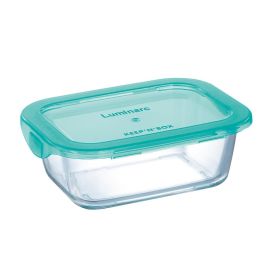 Recipiente Rectangular Vidrio con Tapa Keep'N Lagon Luminarc 18,5x13x6,6 cm - 122 cL Precio: 5.59000035. SKU: B13L87TM3D