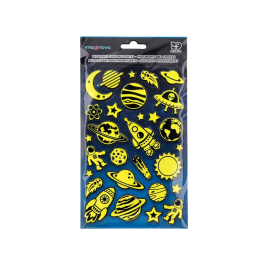 Imaginovo Pegatinas Luminosas Planetas con Relieve 190x105 mm en Blister