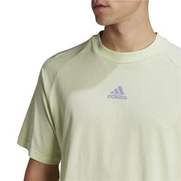 Camiseta de Manga Corta Hombre Adidas Essentials brandlove Amarillo S