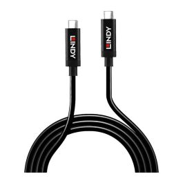 Lindy Cable USB 3.2 Gen 2 Activo C/C 5m Soporte DisplayPort 1.4 y Power Delivery 60W