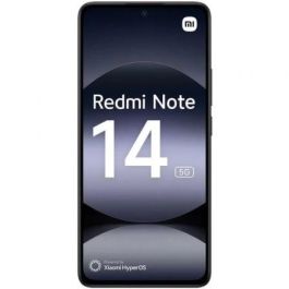 Xiaomi Redmi Note 14 Smartphone 128GB 6GB RAM, Pantalla AMOLED 6.67" 120Hz, Cámara 108MP, 5G, Dimensity 7025-Ultra, IP64, Negro Xiaomi Redmi Note 14 Smartphone 128GB 6GB RAM, Pantalla AMOLED 6.67" 120Hz, Cámara 108MP, 5G, Dimensity 7025-Ultra, IP64, Negro
