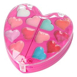 Inca Set Maquillaje Infantil en Forma de Corazón Portátil para Niñas