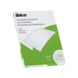 Ibico Bolsa de plastificar Din A4 2x100 mc, Caja de 100 unidades, Acabado Brillante Precio: 19.0212. SKU: B1BC5PRP4A