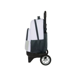 Safta Mochila Grande Real Madrid Evolutiva Compacta con Ruedas 25/26 33x45x22 cm