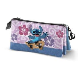 Karactermania Estuche Portatodo Triple Lilo y Stitch Skate 23 x 11 cm Lila Ripstop Precio: 11.36432. SKU: B1D4BYGPTS