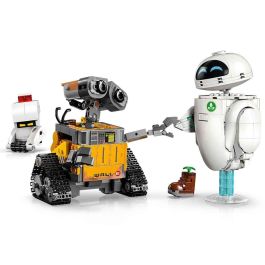 LEGO Disney y Pixar 43279 WALL-E y EVE Set de Construcción DIY para Adultos