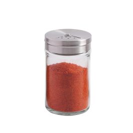 Especiero de vidrio e inoxidable Quttin 5x8 cm - Inde (24 Unidades) Especiero de vidrio e inoxidable Quttin 5x8 cm - Inde (24 Unidades)