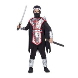 My Other Me Disfraz Ninja Dragón Armadura con Capa, Camiseta, Pantalón, Cinturón y Verdugo para Niños 5-6 Años 100% Poliéster My Other Me Disfraz Ninja Dragón Armadura con Capa, Camiseta, Pantalón, Cinturón y Verdugo para Niños 5-6 Años 100% Poliéster