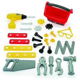 Ecoiffier Banco de trabajo grande con 28 accesorios - A partir de 18 meses