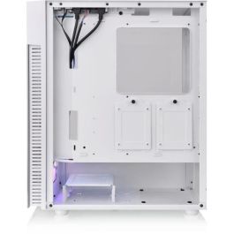 Caja de PC - THERMALTAKE - View 200 TG ARGB Snow (Blanco) - Torre media - Formato ATX