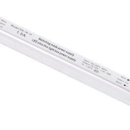 Transformador LED 18W 12V DC Ultrafino para Iluminación LED Regulada 110-220V AC IP20 [CP-18-12_220 IP21]