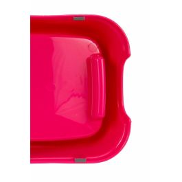 Aime Dispensador de agua y comida 2 en 1 para perros y gatos 3,7 L, práctico, antideslizante, robusto y portátil.