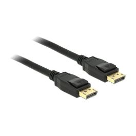 DeLOCK Cable DisplayPort 1.2 Stecker > DisplayPort Stecker 2 m Negro Soporta 4K