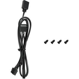 DeepCool FL12 Ventilador de PC 120mm PWM, Rodamiento FDB, Iluminación LED Multi Color, Negro
