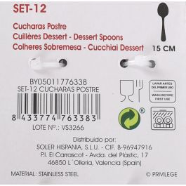 Privilege Set de 12 Cucharas Postre Privilege - 15 cm (24 Unidades) Privilege Set de 12 Cucharas Postre Privilege - 15 cm (24 Unidades)