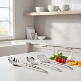 Espátula Acero Inox New Buffet Amefa 31 cm-3 mm