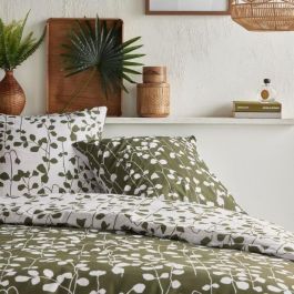Today TOD3574641289003 Juego de Cama Crazy, Estampado Floral, 2 personas, 220x240 cm, Verde