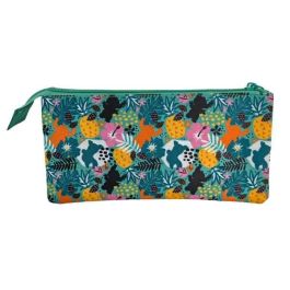 Toybags Estuche Triple Stitch Tropical 8x22x8 cm Poliéster Transpirable, Interior Forrado, Cremalleras de Alta Calidad Precio: 8.79000023. SKU: B1J2D6DJ7X