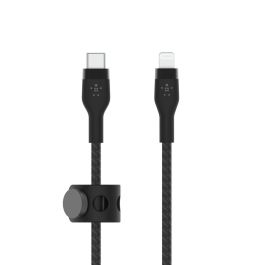 Cable Lightning Belkin CAA011BT3MBK Negro 3 m