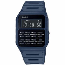 Reloj Unisex Casio CALCULATOR Azul Negro (Ø 35 mm) Precio: 77.50000027. SKU: S0361812
