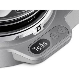 Kenwood KVC85.124SI Robot de Cocina Multifunción Chef Baker, 1200W, Báscula Integrada 6kg, 2 Cuencos 5L y 3.5L, Kit Acero Inoxidable, Plata