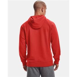Sudadera con Capucha Hombre Under Armour Fleece Rival Rojo