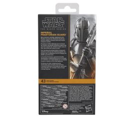 Hasbro Star Wars The Black Series Figura de Acción The Mandalorian - Guardia Pretoriano Imperial, 15 cm