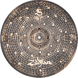 Zildjian Crash 18" S Dark Platillo de Batería Oscuro y Explosivo con Acabado Único y Sonido Rico y Complejo para Bateristas