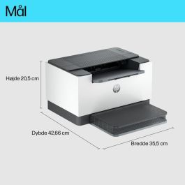 HP Impresora LaserJet M209d - Impresión Rápida B/N a Doble Cara, Compacta y Productiva