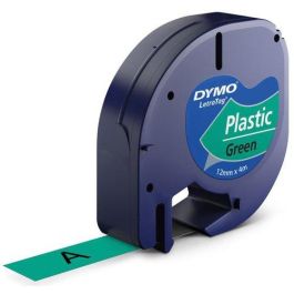 Dymo 91204 Cinta Negro Sobre Verde, 12 mmx4M, Plástico para Rotuladora Letratag Precio: 7.49999987. SKU: BIXS0721640