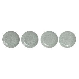Plato Arabe DKD Home Decor Verde Menta 19.8 x 2 x 19.8 cm Set de 4 Plato Arabe DKD Home Decor Verde Menta 19.8 x 2 x 19.8 cm Set de 4