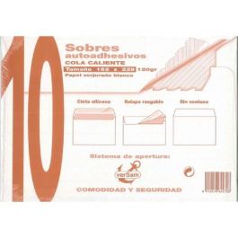 Paquetes de 10 Sobres Blanco Verjurado 162X229 120 Grs. Sam 664930 Precio: 7.95000008. SKU: BIX664930