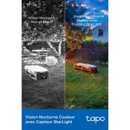 TP-Link Tapo C425 Cámara de Seguridad IP Exterior Inalámbrica WiFi 4MP 2K Batería 10000mAh Visión Nocturna Audio 2 Vías IP66