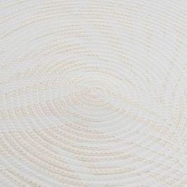Alfombra Blanco Beige 90 x 90 x 0,5 cm