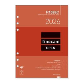 Recambio Agenda Anual (2026) Catalan Finocam R1093C Open 1000 155X215 Anualidad S/V Apais. Precio: 5.94999955. SKU: B17WL8AGNK