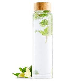 Day Botella 1 L Vidrio Borosilicado y Bambú