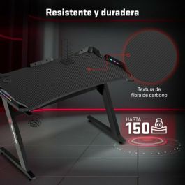 Mesa de Escritorio Tempest Safezone Negro Mesa de Escritorio Tempest Safezone Negro