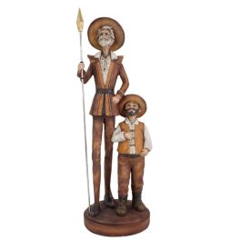 DKD Home Decor Figura Tradicional Quijote de Resina Marrón Plateado 8 x 25 x 9 cm Colección Dulcinea Precio: 9.5000004. SKU: B1CB79CRXW