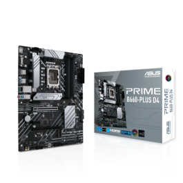 ASUS PRIME B660-PLUS D4 LGA 1700 DDR4 HDMI PCIe 4.0 4SATA USB 3.2 ATX