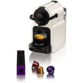 Krups Inissia XN1001 Cafetera de Cápsulas Nespresso, 19 Bares, Depósito 0.7 L, 1260 W, Preparación Espresso y Largo, Blanca