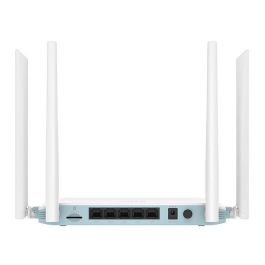 D-Link EAGLE PRO AI N300 4G Smart Router con Ranura SIM Libre, 150 Mbps 4G LTE, Wi-Fi N300, Internet Fijo/Móvil, Asistente AI Google/Alexa, WPA3