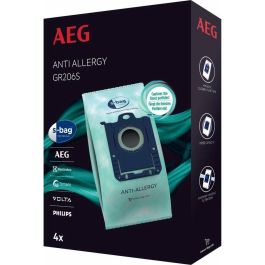 AEG GR 206S Bolsas para el polvo Anti-Allergy, Aspiradora Universal, Azul, 4 piezas Precio: 14.7899994. SKU: S7602233
