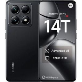 Xiaomi 14T P 12-1TB BK Smartphone 14T Pro 1TB 12GB RAM 6.67" AMOLED 144Hz Cámara Leica Dimensity 9300+ 120W Negro Titanio Precio: 668.69000044. SKU: B1ACMAPP7R