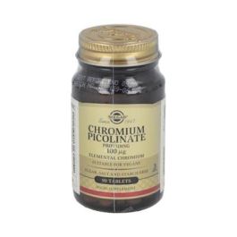 SOLGAR Ref.1365 Cromo Picolinato 100mcg, Sin Levadura, 90 Comprimidos para Glucosa en Sangre Precio: 13.4999997. SKU: B1BPL98GGZ