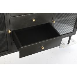 Buffet DKD Home Decor Natural Negro 40 x 85 x 145 cm Buffet DKD Home Decor Natural Negro 40 x 85 x 145 cm