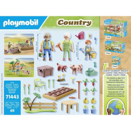 Playmobil 71443 Los abuelos y la huerta - Campo - A partir de 4 años